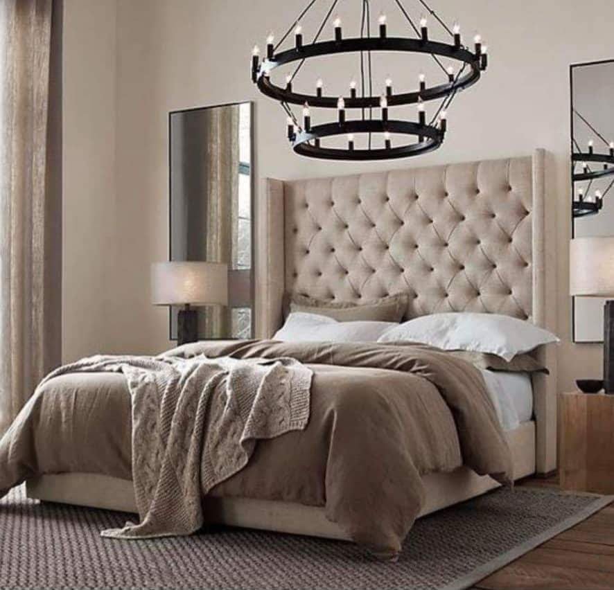 Chesterfield Wing Bed