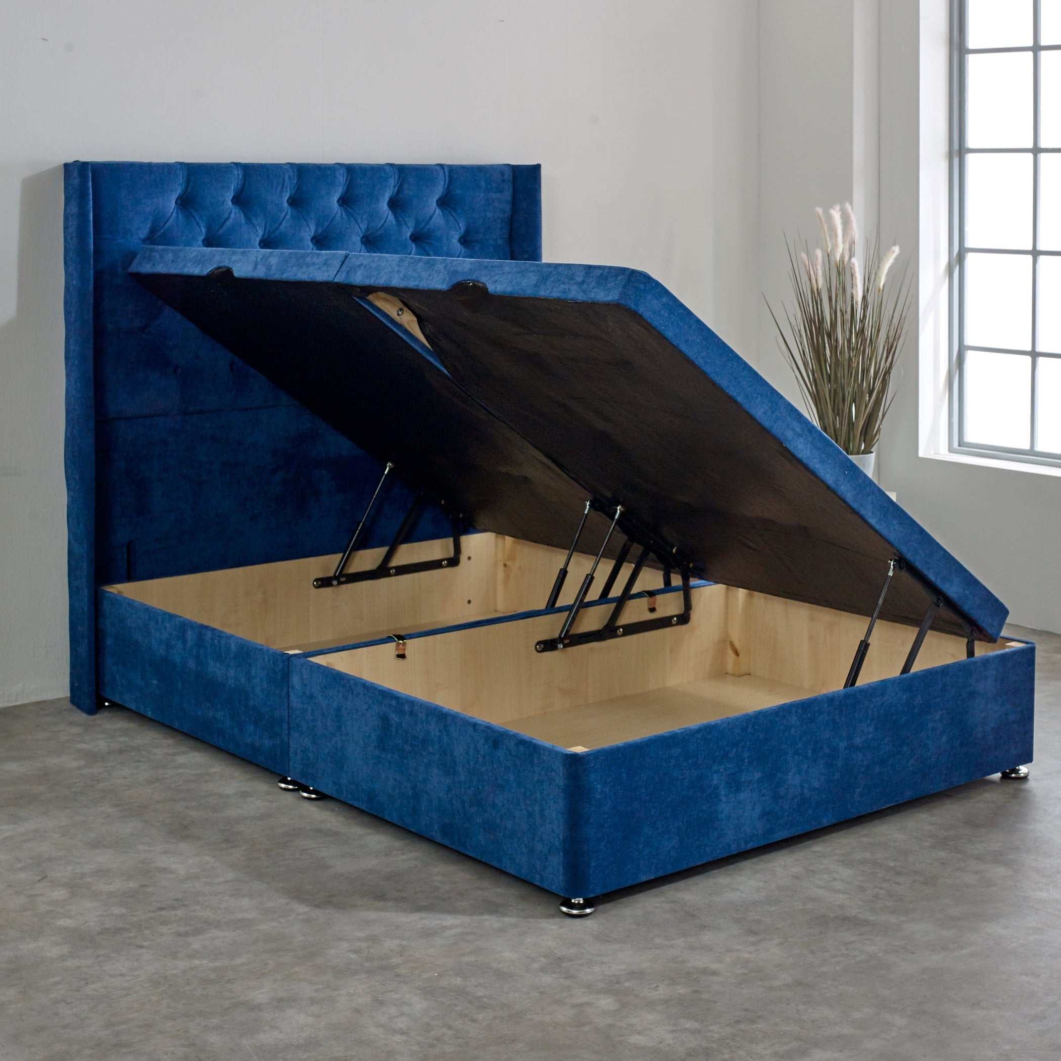 Frazier Wing Ottoman Bed