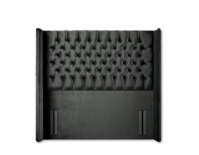 Floorstanding Straight Wing Chesterfield Headboard